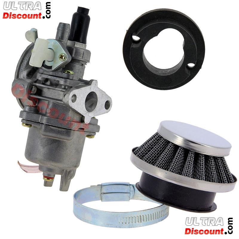 Kit carburateur 12mm pour pocket Dirt Nitro (Alu) photos 1