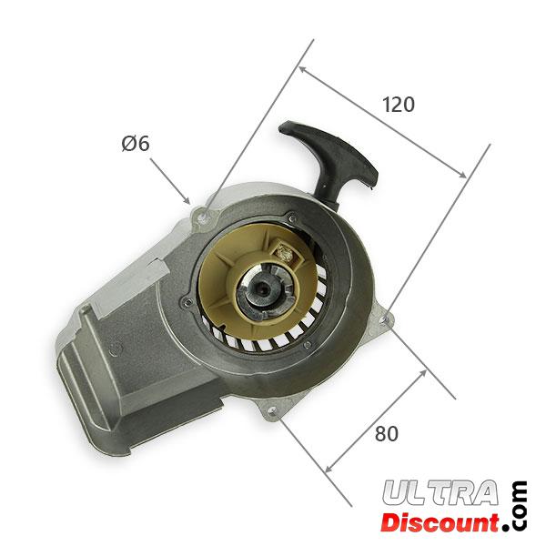 Lanceur Pocket Quad en aluminium avec pignon alu photos 1