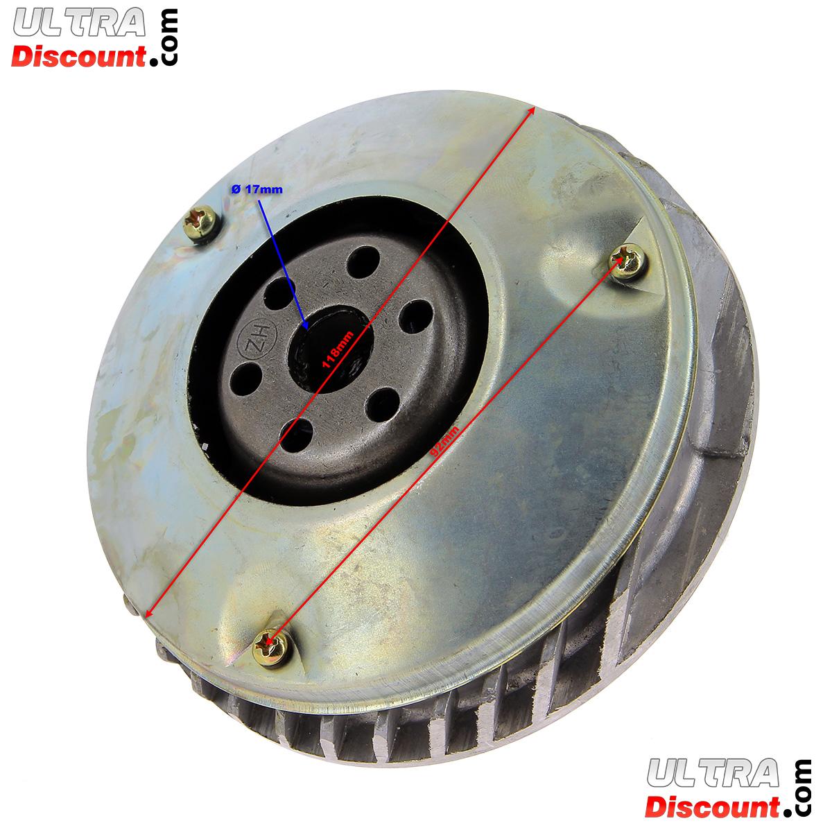 Variateur Complet pour Quads Shineray 250ST-9C (Moteur 172MM) photos 1