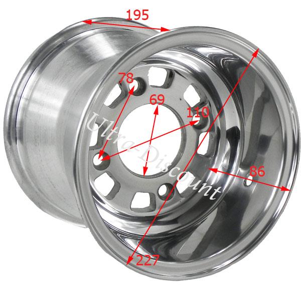 Jante Alu Arrire pour quad Shineray 250cc STXE photos 1