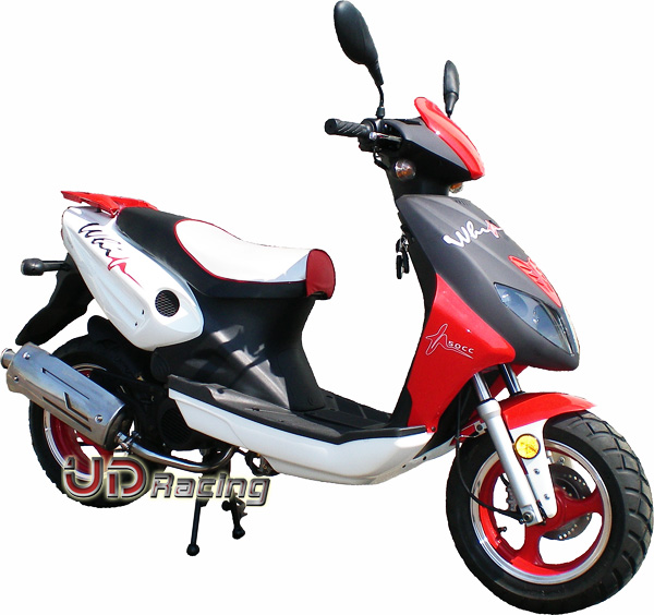 Scooter Viper R1 Rouge (moteur 2 temps 50cc) photos 1