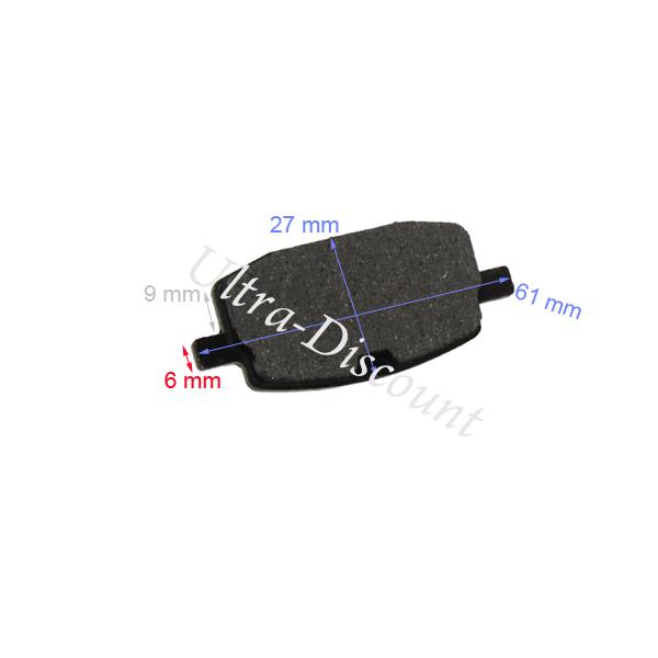 Plaquettes de frein avant pour PBR Skyteam 50cc  125cc (6-6A) photos 1