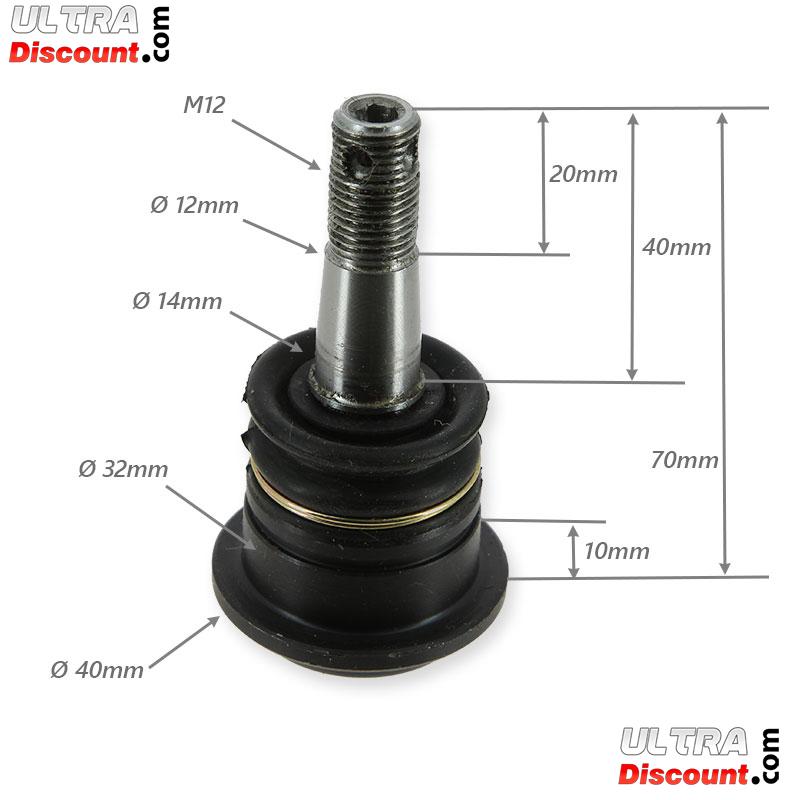 Rotule de suspension infrieure pour Quad Shineray 200cc photos 1