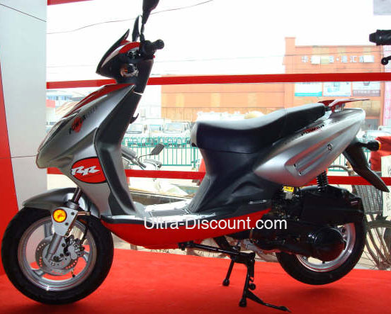 Scooter Chinois 125cc Rouge photos 3