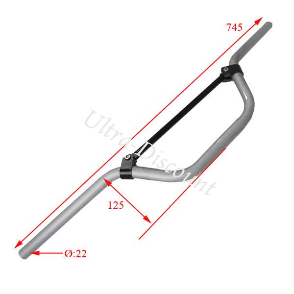 Guidon pour dirt bike photos 1