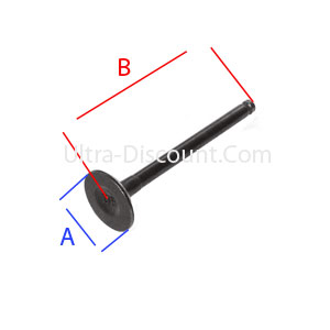 Jeu de soupape pour moteur de dirt bike 250cc 167FMM photos 1