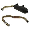 Pot d'�chappement Quad Bashan 250cc BS250AS-43, Bashan 250cc BS250AS-43