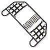 Repose pieds pour Quad Bashan 250cc BS250AS-43), Bashan 250cc BS250AS-43