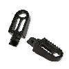 Cale pieds Noir Tuning en Aluminium pour YAMAHA PW80, Pi�ces YAMAHA PW80