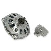 Cloche d'embrayage chrom� + pignon 7 dts + capot, Pi�ces Pocket Supermotard