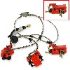 Kit freinage complet pour quad Shineray 250cc ST-9E (type 2), Pi�ces Shineray 250 STIXE ST9E