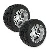 Lot de 2 Roues arri�re Compl�tes en Alu pour Shineray 250 ST9C, Pi�ces Shineray 250 ST9C