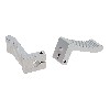 Cale-Pieds Argent en Aluminium pour Pocket MTA4, Pi�ces Pocket Blata MT4