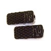 Cales Pieds en aluminium avec type 1 (Noir), Pi�ces Pocket Blata MT4