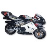 Pocket Bike 49cc Haute Qualit� Noir et blanc, Pocket bike