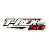 Autocollant Trex-50cc pour Skyteam Trex (orange-noir), Pi�ces Trex Skyteam
