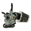 Kit Carburation 19mm filtre coud� pour Dax Skymax Skyteam, Pi�ces Dax Skymax