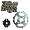Kit transmission Chaine + couronne + pignon pour Skymini 8 pouces ST50-8/8A, Pi�ces Skymini Monkey - Gorilla