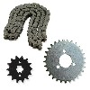 Kit transmission Chaine + couronne + pignon pour Skymini ST50-8B/8C, Pi�ces Skymini Monkey - Gorilla