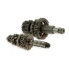 Arbre primaire et auxiliaire moteur 50-125cc pour Trex Skyteam, Pi�ces Trex Skyteam