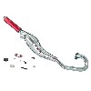 Pot Pocket Bike Tuning Inox Rouge (type 2), Pi�ces Pocket Bike