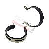 Paire de Colliers d'�chappement pour Scooter Baotian BT49QT-9 (�:101mm), Pieces Baotian BT49QT-9