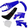 Car�nage pour Dirt Bike Bleu (Type AGB27), Pieces Dirt Bike