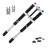 Fourche dirt bike compl�te Haut de Gamme ( Noire , 700 mm ), Pieces Dirt Bike