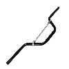 Guidon Dirt bike (Noir), Pieces Dirt Bike