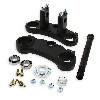 T� de fourche complet 48x48x160 pour dirt bike - NOIR, Pieces Dirt Bike