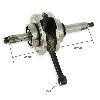 Vilebrequin Quad 107-110cc moteur 1P52FMH, Pi�ces Quad 110cc - 125cc