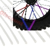 Couvre rayons pour dirt bike (12 pcs) - BLANC, Pieces Dirt Bike