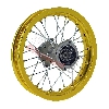 Jante Arri�re 12'' Or pour Dirt Bike (�12mm, type 2), Pieces Dirt Bike
