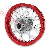 Jante arri�re 12'' Rouge pour dirt bike (Type 1), Pieces Dirt Bike