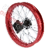 Jante arri�re Rouge 14'' pour dirt bike AGB30 (�:15mm, type 4 ), Pieces Dirt Bike