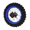 Roue Arri�re 12'' Bleue pour Dirt Bike AGB29, Pieces Dirt Bike