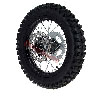 Roue Arri�re Compl�te 14'' Noire pour Dirt Bike AGB30, Pieces Dirt Bike