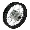 Jante dirt bike arri�re Noire 12'' (type 1), Pieces Dirt Bike