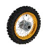 Roue Arri�re Compl�te 12'' Or avec Crampons 12mm pour Dirt Bike AGB27, Pieces Dirt Bike