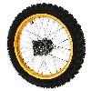 Roue Avant 14'' Or pour Dirt Bike AGB29, Pieces Dirt Bike