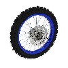 Roue Avant Compl�te 14'' Bleu pour Dirt Bike AGB29, Pieces Dirt Bike
