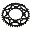 Couronne Renforc�e 41 Dents Pas 428 pour Dirt Bike 76mm - Type 4, Pieces Dirt Bike