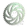 Couronne renforc�e de 41 dents pour dirt (mod�le 2, Pas : 420), Pieces Dirt Bike