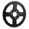 Couronne Renforc�e 54 Dents 3 Trous pour Chaine TF8 de Pocket Bike (Type 1), Pi�ces Pocket Bike