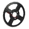 Couronne Renforc�e 64 Dents 3 Trous pour Chaine Petit Pas de Pocket Bike, Pi�ces Pocket Bike