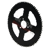 Couronne Renforc�e 74 Dents Petit Pas H25 pour Pocket Polini 911 - GP3 (3 Trous - 4 Branches - �26mm, Pi�ces Polini 911 GP3