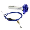 Poign�e d'acc�l�rateur rapide de qualit� Bleu + Cable, Pi�ces Pocket Blata MT4