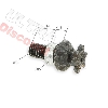 Pignon pocket bike renforc� 6 dts pas Am�ricain chaine TF8 10mm, Pi�ces Pocket Blata MT4