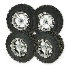 Lot de 4 Roues Compl�tes en Alu pour Quads Bashan 250cc BS250AS-43, Bashan 250cc BS250AS-43