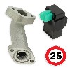 Kit limitation de vitesse 25 Km/h pour Skyteam PBR 50cc, Pi�ces PBR Skyteam ZB Honda